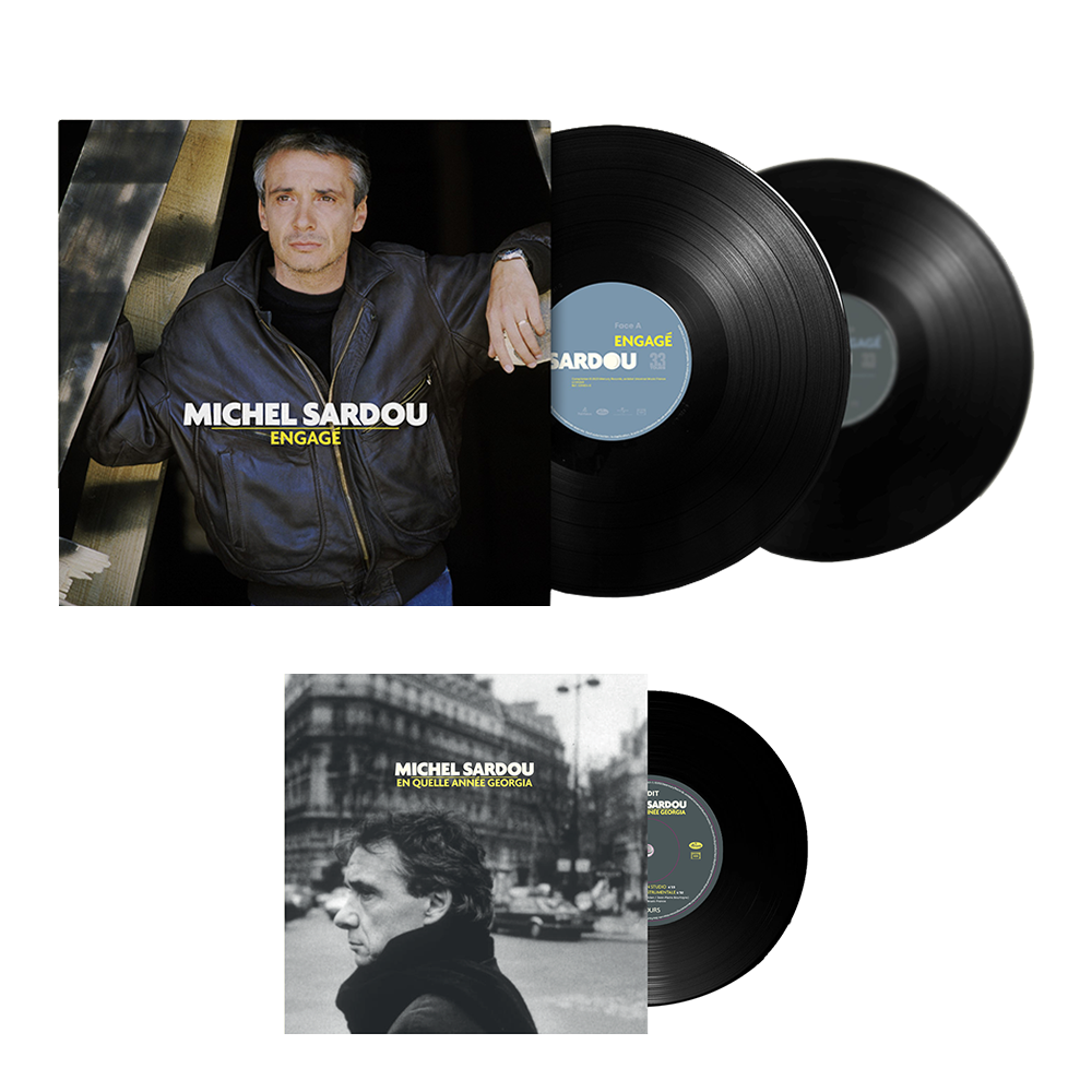 Pack Double Vinyle "Engagé" et 45T "En quelle année Georgia"