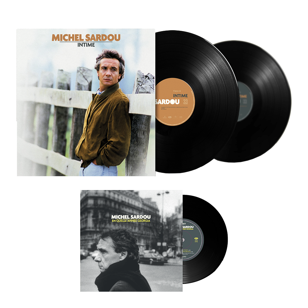 Pack Double Vinyle "Intime" et 45T "En quelle année Georgia"
