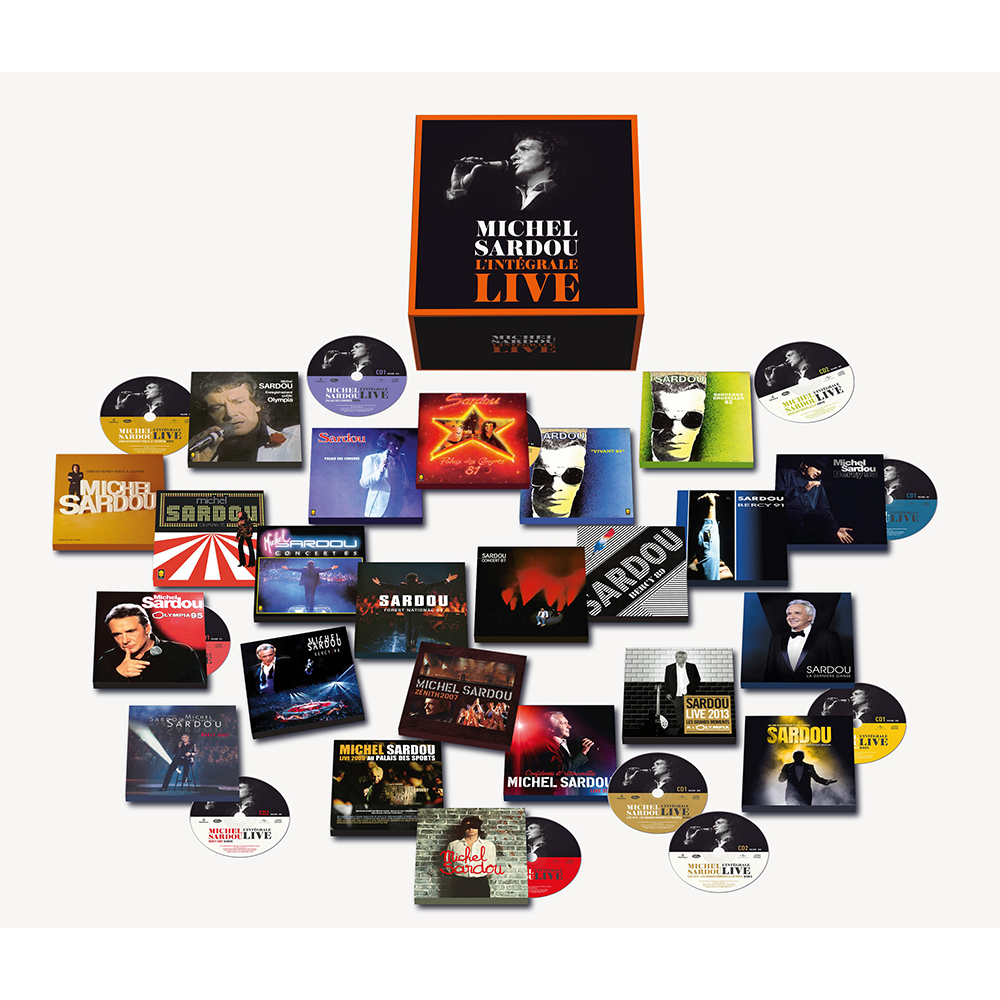 "L'intégrale Live" - Coffret CD