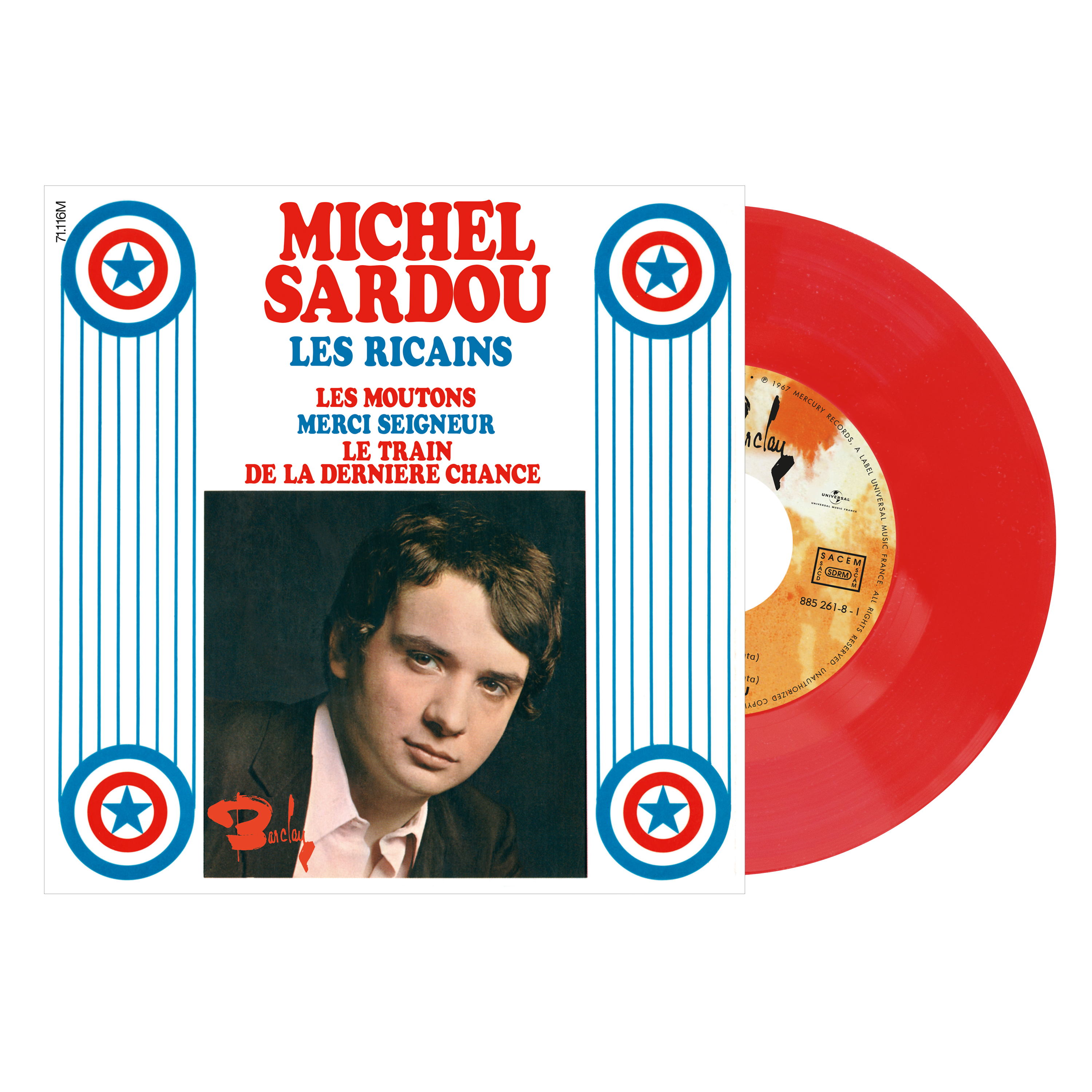 45T couleur "Les ricains" (Exclusivité boutique)