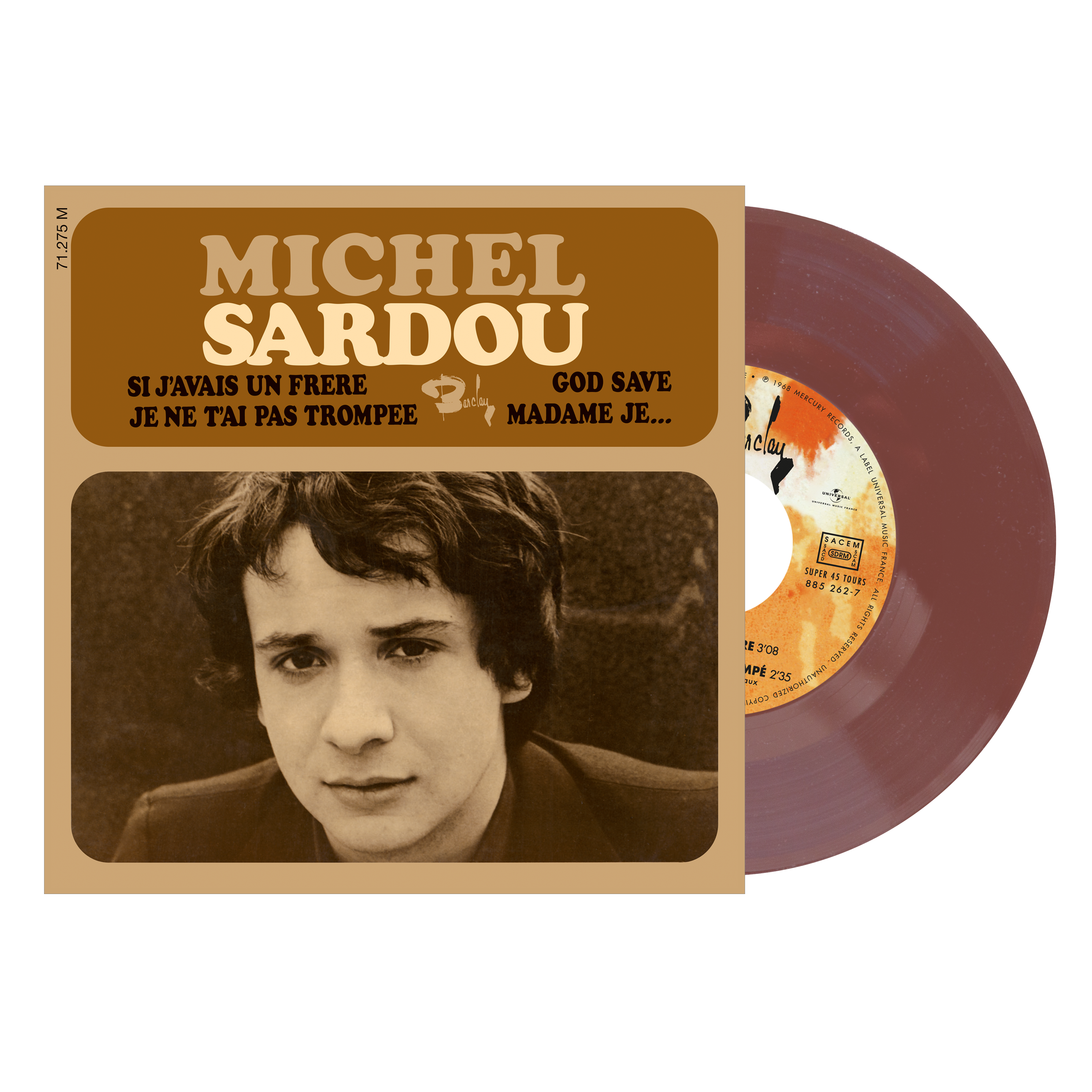 45T couleur "Si j'avais un frère" (Exclusivité boutique)