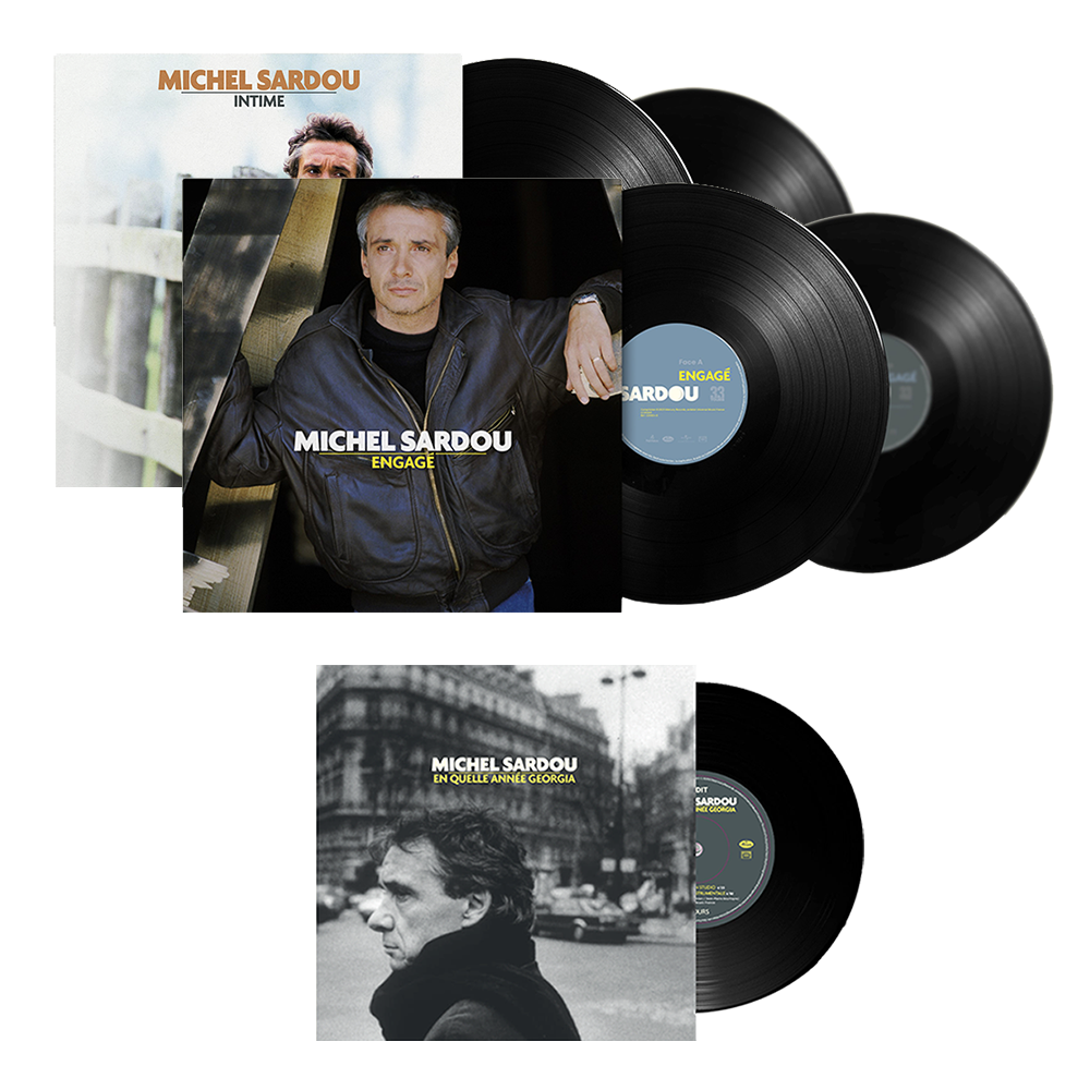 Pack Suprême : Double Vinyle de "Intime" et "Engagé" + 45T "En quelle année Georgia"